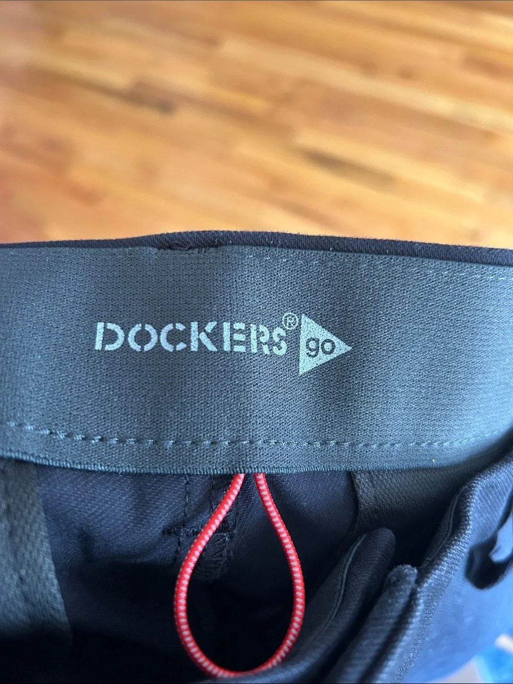 Dockers Men's Black Slim Straight Stretch Chinos 32/29